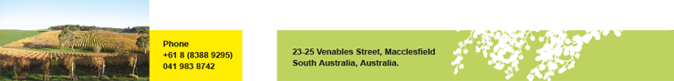 Self contained studio, 2, 4 or 5 bedrooms. 23-25 Venables Street, Macclesfield, South Australia